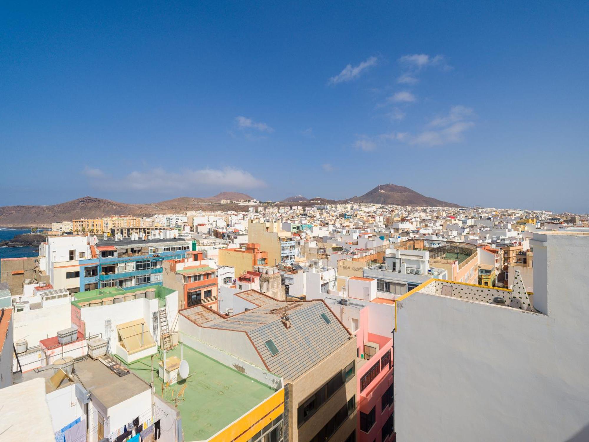 Casita Canaria Playa Beachfront Access & Lateral Ocean View With Terrace Las Palmas de Gran Canaria Exterior photo